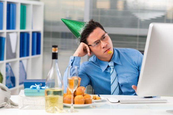 Уставший менеджер