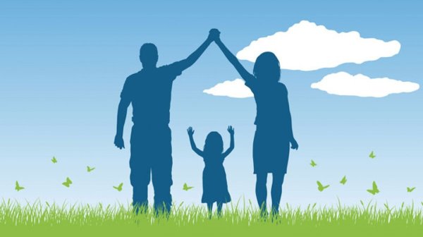 Фон для презентации семья
