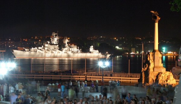 Салют на Нахимова Севастополь
