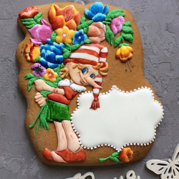 Расписные пряники на день рождения