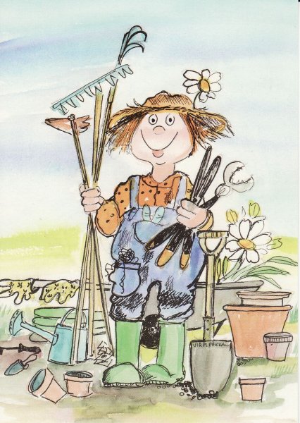 Открытка садоводу огороднику