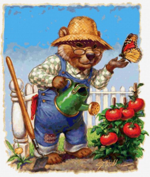 Открытка садоводу огороднику