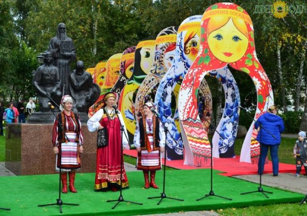 Украшение палатки на ярмарку сельских поселений