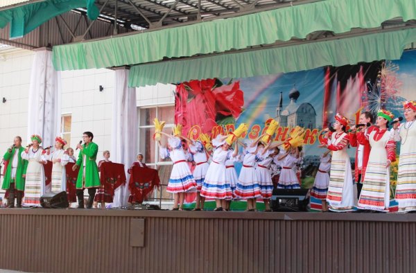 Поздравление с днем рождения района