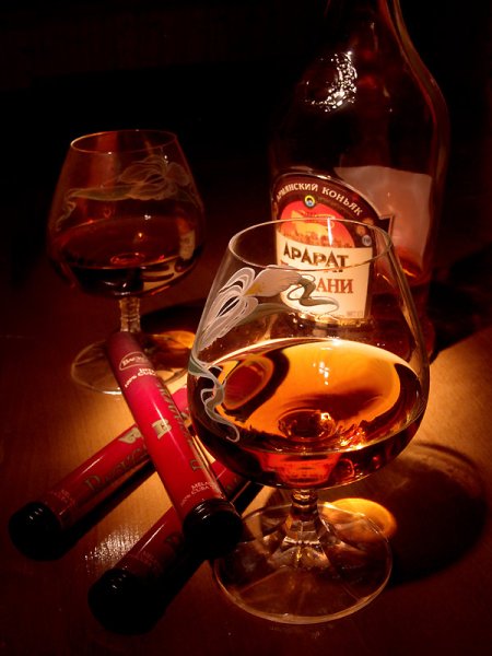 С днем рождения коньяк