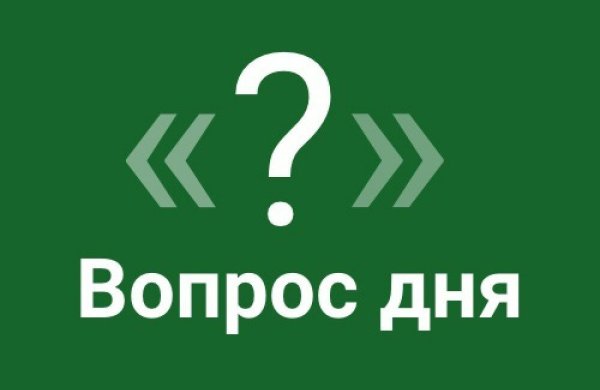 Рубрика вопрос дня