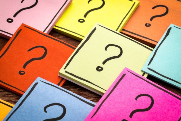 Вопрос яркая картинка