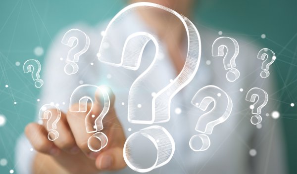 Ладони с вопросительным знаком