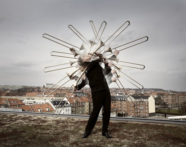 Креативная фотосессия для музыканта