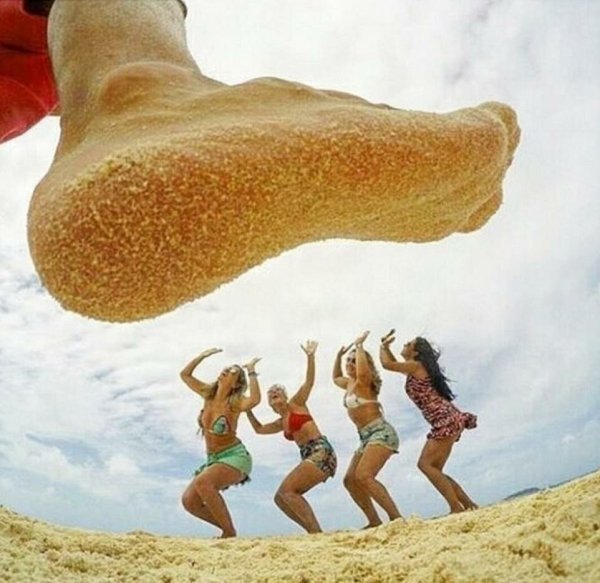 Веселая фотосессия на море