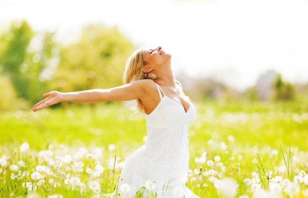 Счастливая женщина