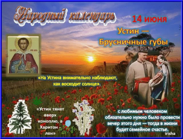 14 Июня Устинов день