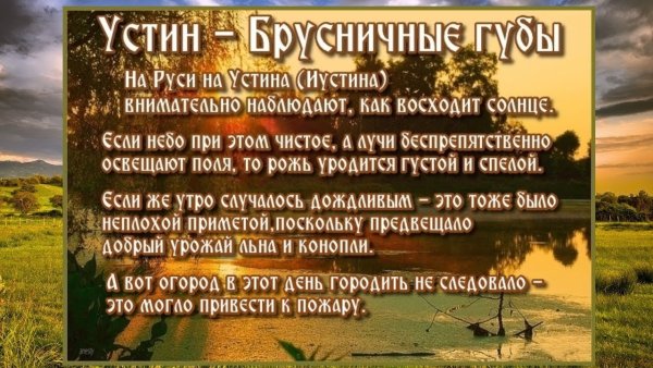 Устин — брусничные губы