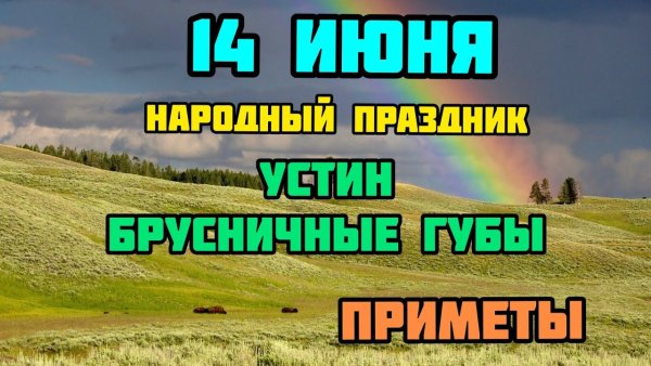 14 Июня Устин брусничные губы