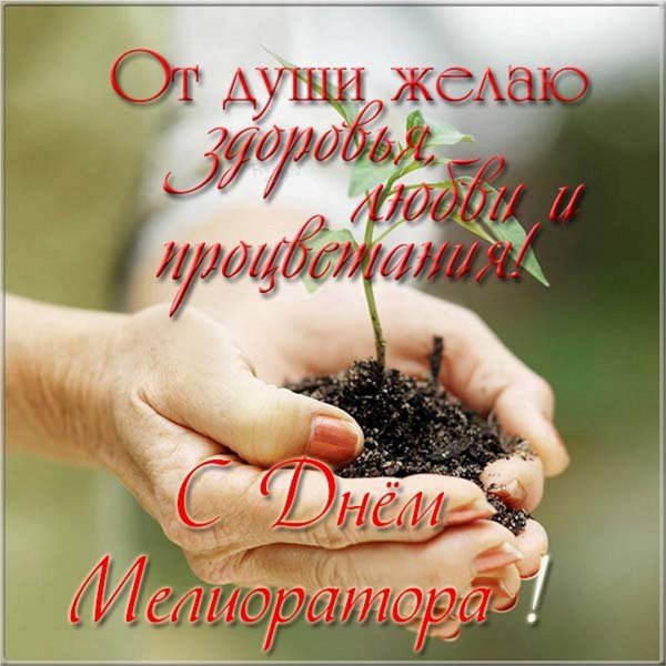 Поздравить с днем мелиоратора