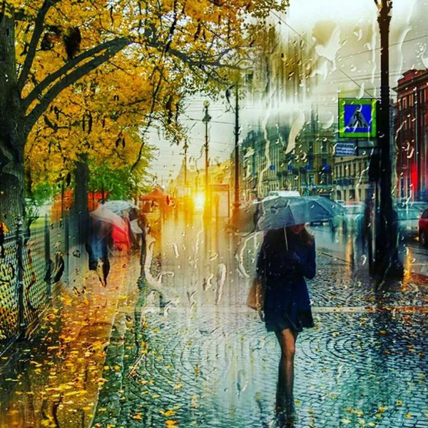 Эдуард Гордеев дождливый Петербург