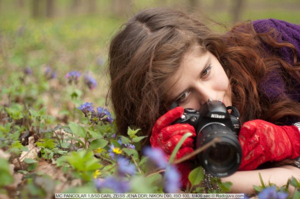 Композиция с фотоаппаратом