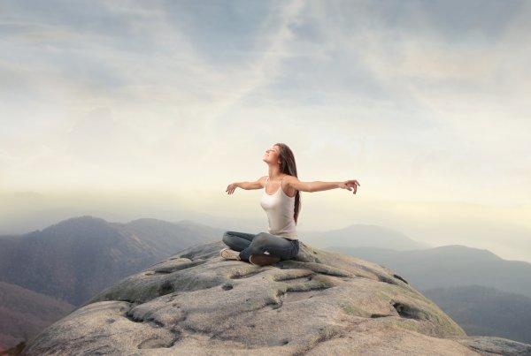 Медитация в горах