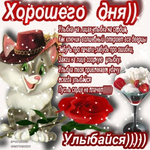 Пожелания доброго дня