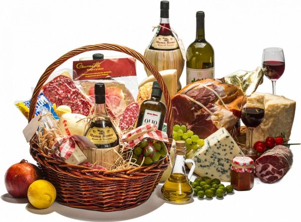 Корзинка с продуктами