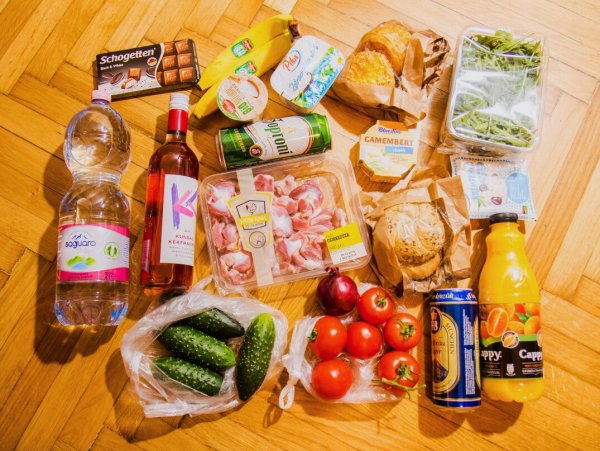 Корзина продуктов для правильного питания