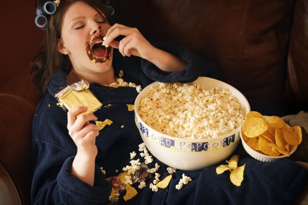 Еда обжорство