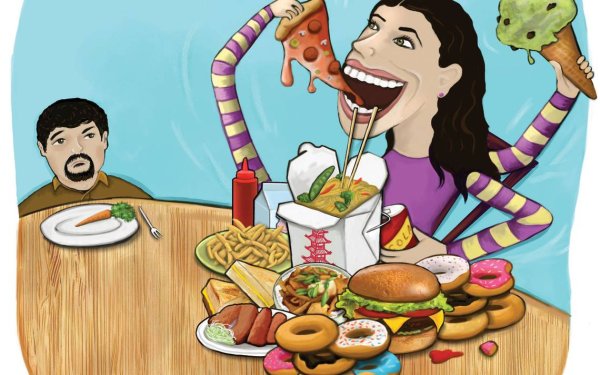 Неправильное питание и обжорство