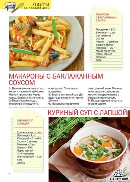 Рецепты наикаждый день