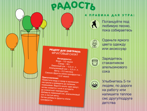 Рецепт хорошего настроения