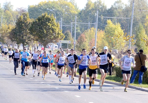 Бег кросс соревнования