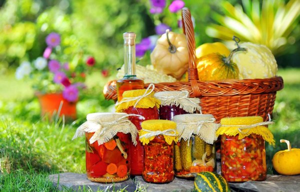 Кубанский разносол в тыкве