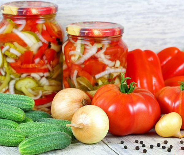 Овощной салат на зиму