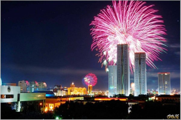 Салюты в Астане