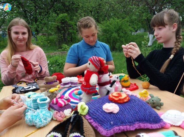 Всемирный день вязания на публике