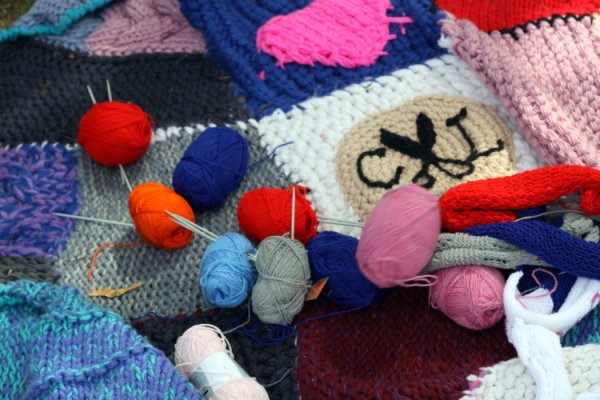 Вязальщица крючком