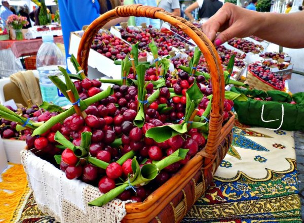 Спелая вишня