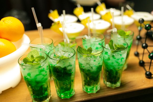 Лимонад огурец базилик