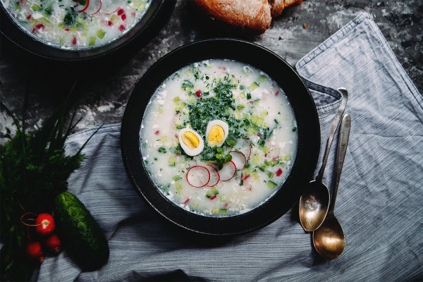 Еда окрошка