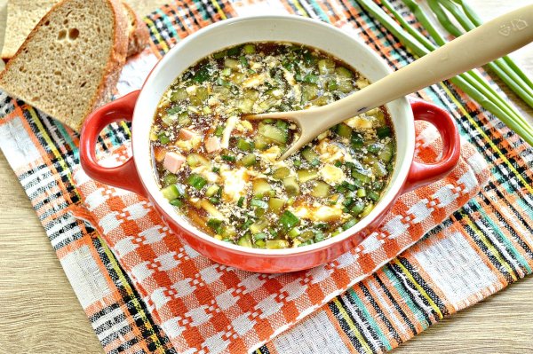 Сообщение про окрошку