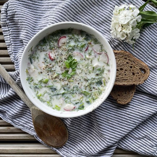 Бульба окрошка