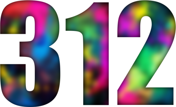 Цифра 12 для печати