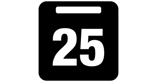 Осталось 25 дней