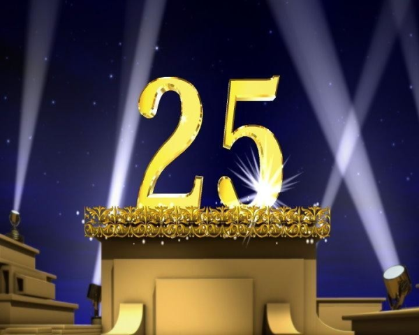 Открытки с цифрой 25