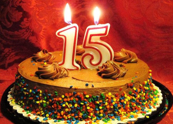 Поздравление на 15 лет