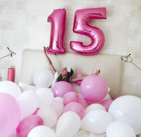 Цифра 15 красивая