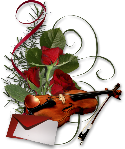 Открытки с музыкальными инструментами