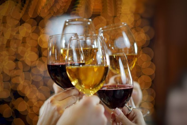 Бокал с вином