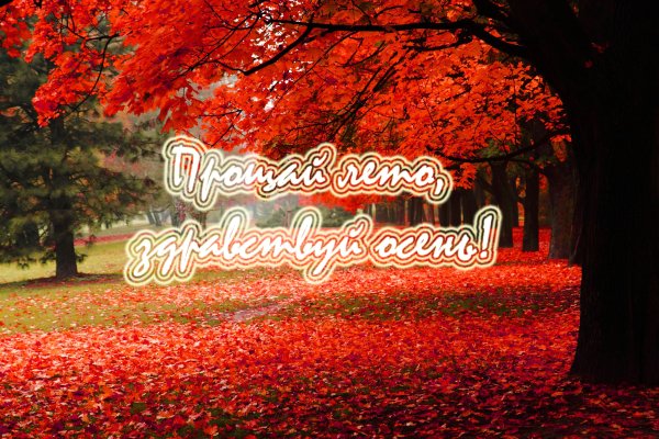 Прощай лето привет осень