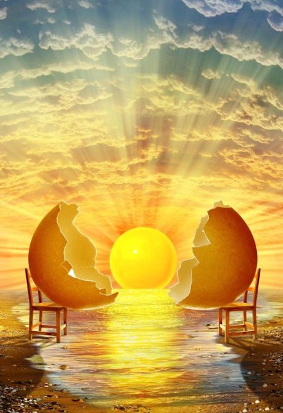 Утреннее солнце