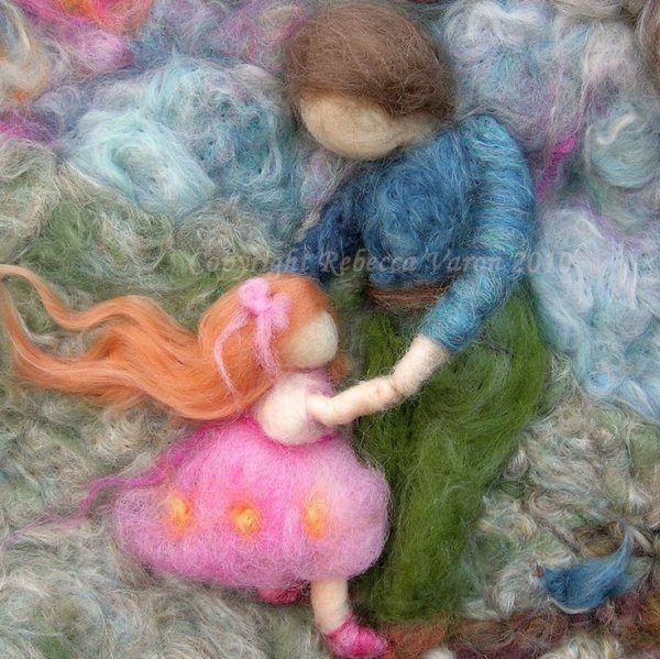 Вальдорф живопись семья